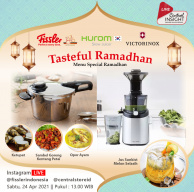 Tasteful Ramadhan with Fissler, Hurom, and Victorinox