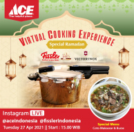 Virtual Cooking Experience Special Ramadhan with Fissler and Victorinox