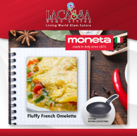 Fluffy French Omelette, Menu Sarapan ala Moneta