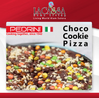 Resep Choco Cookie Pizza ala Pedrini