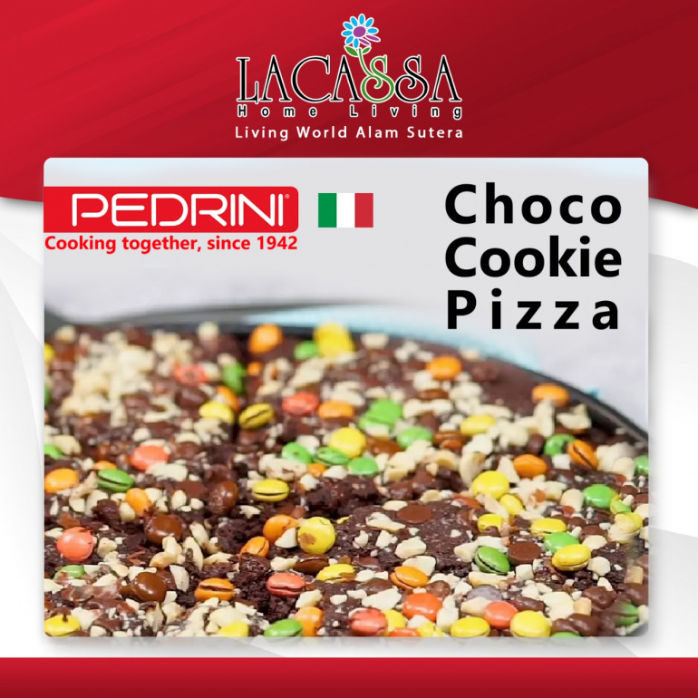 Resep Choco Cookie Pizza ala Pedrini