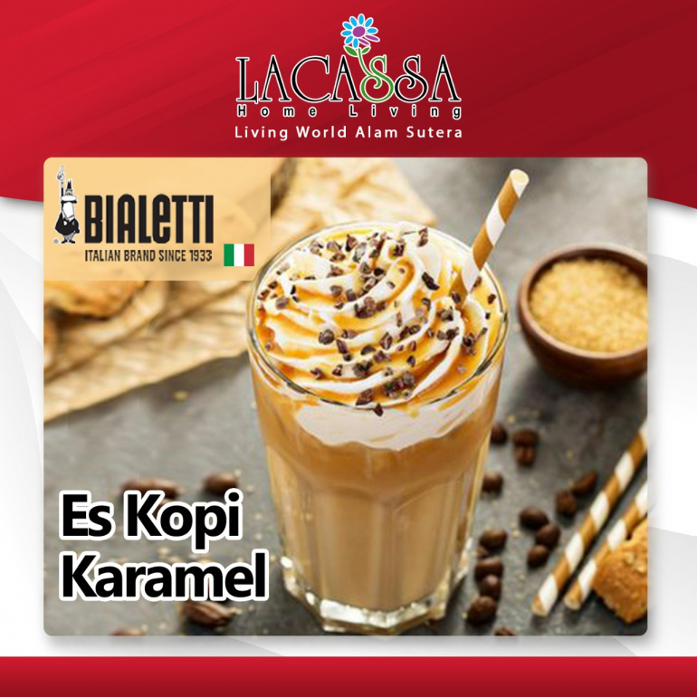Es Kopi Karamel Bantu Segarkan Hari Anda!