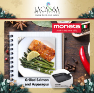 Lezatnya Grilled Salmon Aspargus ala Moneta