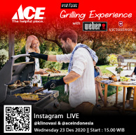 Virtual Grilling Experience with Weber and Victorinox - Collaboration with ACE Indonesia