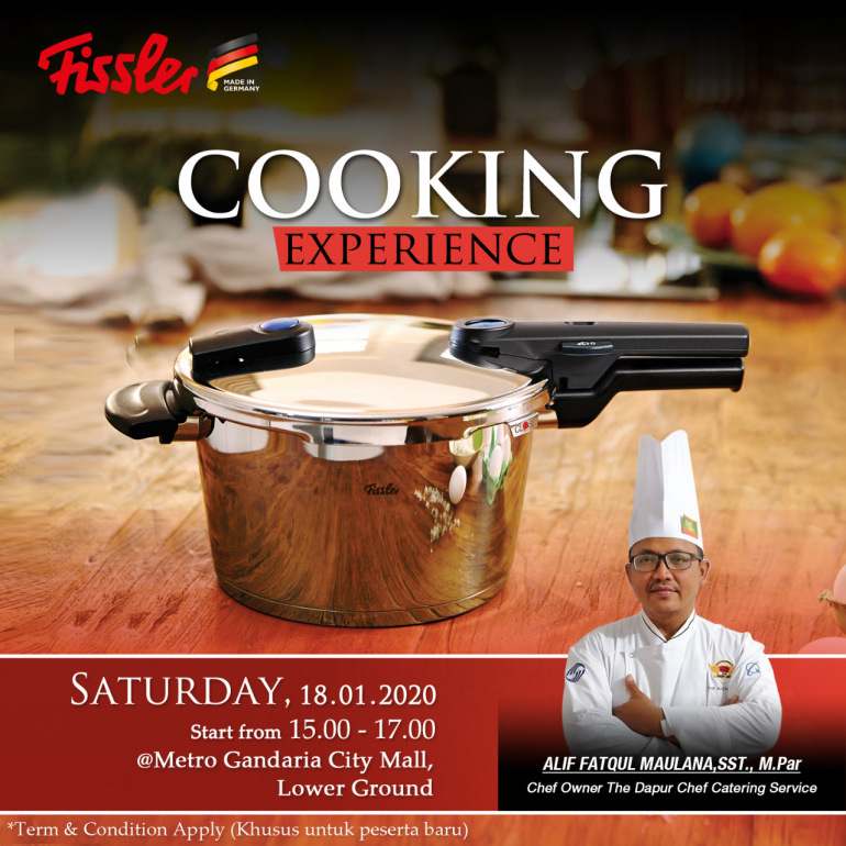 Fissler Cooking Experience at Metro Gandaria City