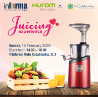 Hurom Juicing Experience at Informa Kota Kasablanka