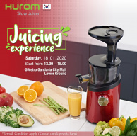 Hurom Juicing Experience at Metro Gandaria City
