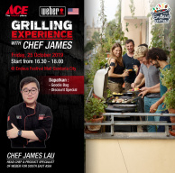 Weber Grilling Experience with Chef James Lau at Endeus Festival