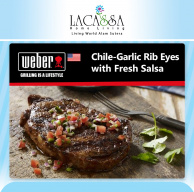 Chile-Garlic Rib Eye with Fresh Salsa