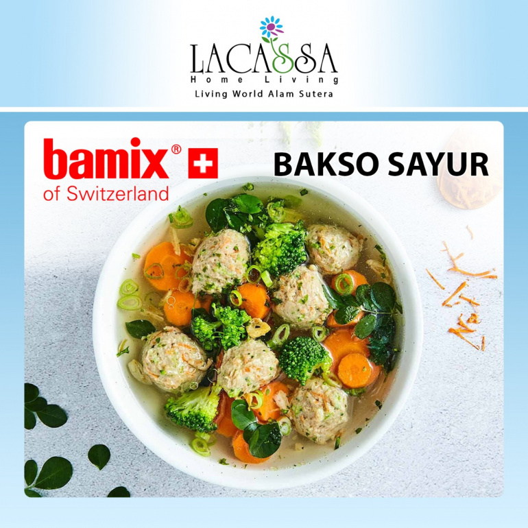 Bakso Sayur Sehat dan Lezat ala Bamix