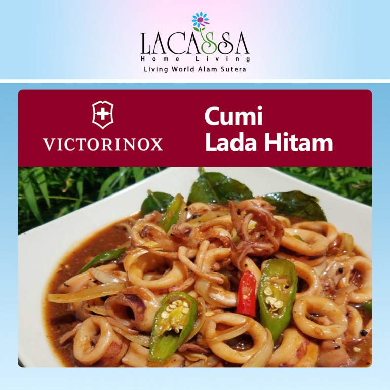 Cumi Lada Hitam ala Victorinox