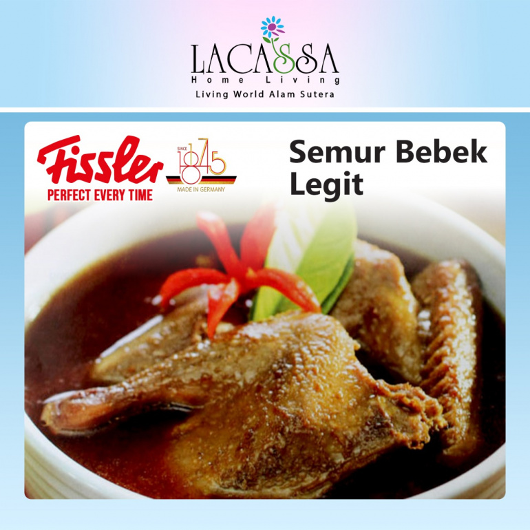 Semur Bebek Legit ala Fissler