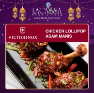 Lezatnya Chicken Lollipop Asam Manis ala Victorinox!