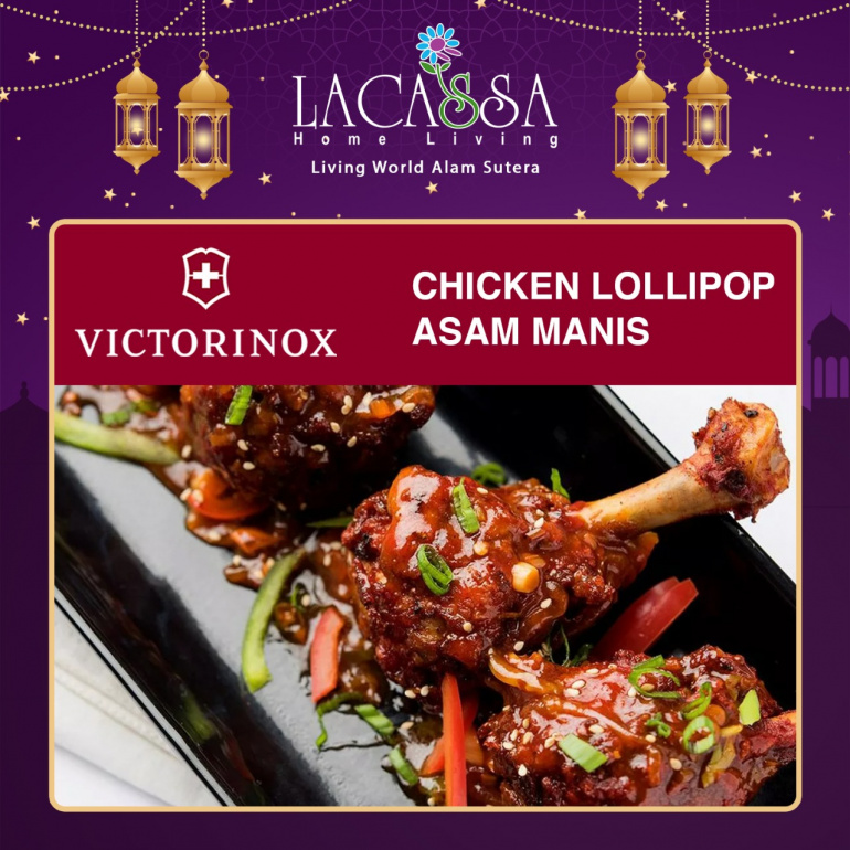 Lezatnya Chicken Lollipop Asam Manis ala Victorinox!