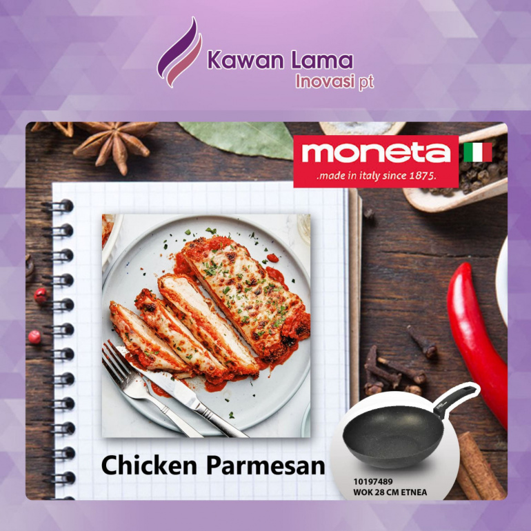Chicken Parmesan, Hidangan Italia Favorit Semua Kalangan