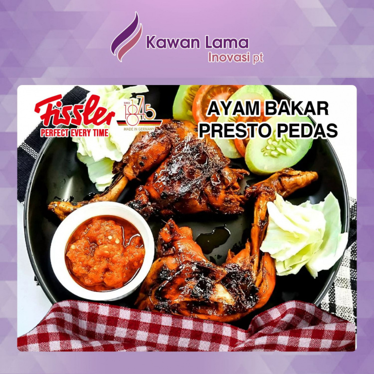 Resep Ayam Bakar Presto Pedas Khas Nusantara