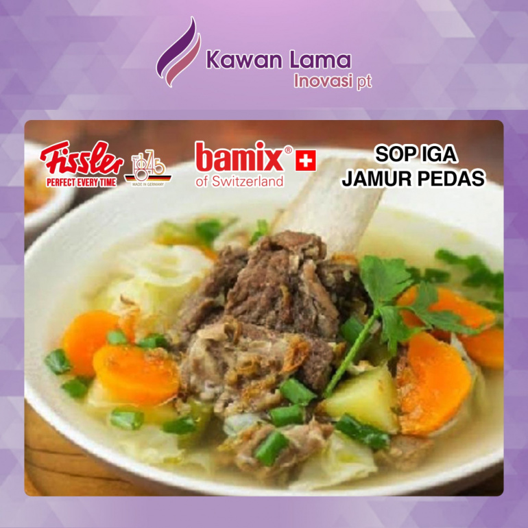 Lezatnya Sup Iga Jamur pedas untuk Menu Makan Siang