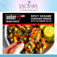 Gurihnya Spicy Sesame Chicken Wing yang Bikin Ketagihan