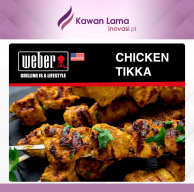 Buat Chicken Tikka Khas India dengan Weber Yuk!